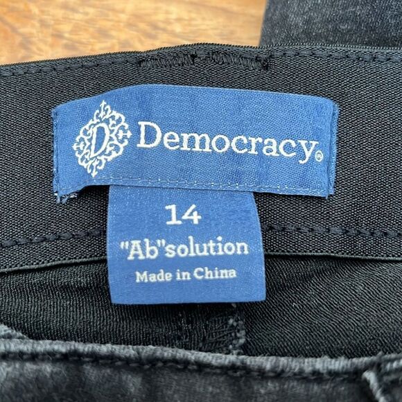 Democracy Absolution Black stretchy jeans 14 - Picture 9 of 11